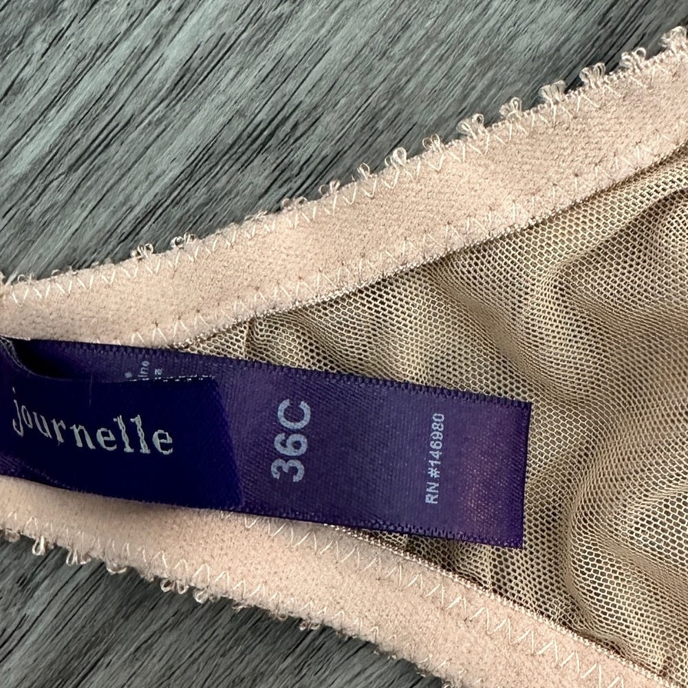 ANTHROPOLOGIE Journelle Balconette Isabel Lace Bra - Picture 15 of 16